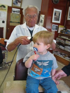 First Barbershop Haircut